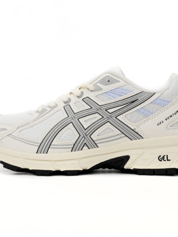 (WMNS) ASICS Gel-Venture 6 ‘White Grey Blue’ 1012B359-101