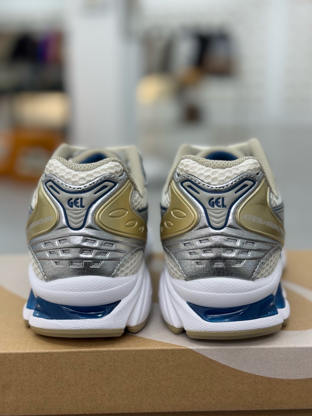 ASICS Gel-Kayano 14 'Cream Pure Silver' 1201A019-105 - Image 3